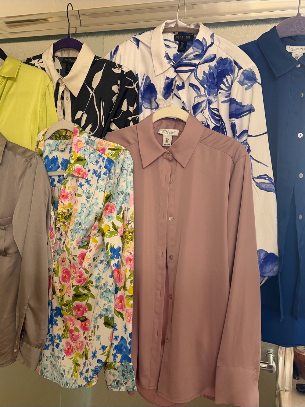 Lot of 7 women’s small blouses.